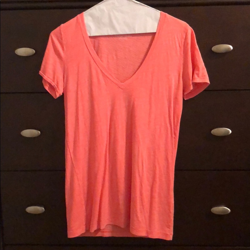 Orange Vneck top